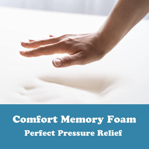 Tranquility 12" Medium Pillow-Top Memory Foam Edge Support Pocket Spring Premium Hybrid Mattress by Couch.com