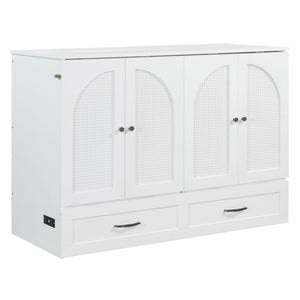 Murphy Bed With Large Drawers by Couch.com