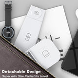 3-in-1 Fast Wireless Charging Stand for Phones, Apple Watch & AirPods by Infinite Basics