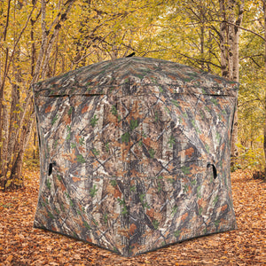 270° See Through Hunting Blind Tent with Silent Magnetic Door