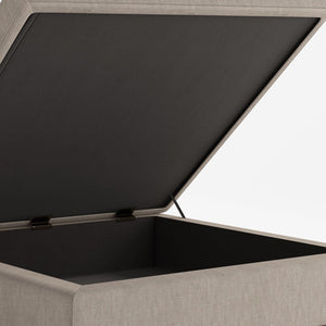 Owen - Multifunctional Square Coffee Table Storage Ottoman by Couch.com