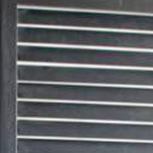 67" Black Solid Wood Panel Screen Room Divider