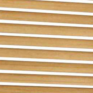67" Natural Wood Folding Three Panel Screen Room Divider