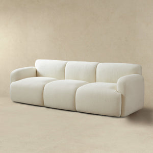 Simone - Sofa - Cream / White by Couch.com