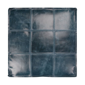 Manning - Square Pouf - Teal by Couch.com