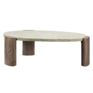 Dayana - Coffee Table - Oak / Off White by Couch.com