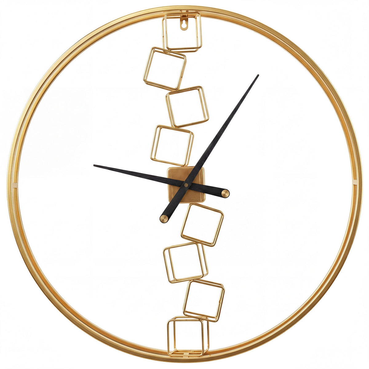 27 Inch Large Wall Clock for Living Room Bedroom Kitchen-Yellow