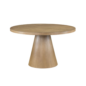 Couch.com Delphine Round Dining Table Set With Chairs (Set of 5) Oak Finish And Gray, Set of 2, Wood Construction, Light Brown Finish by Couch.com