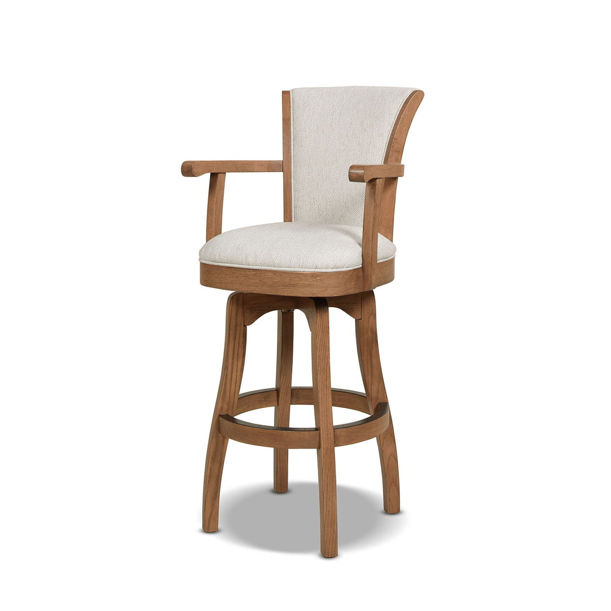 Williams - Swivel Bar Stool With Armrests by Couch.com