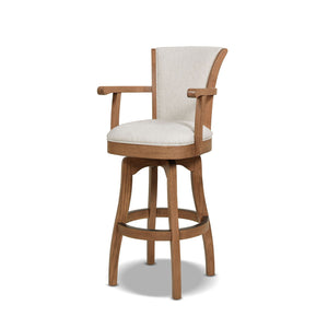 Williams - Swivel Bar Stool With Armrests by Couch.com