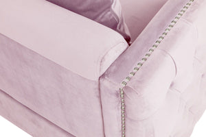 Bayberry - Velvet Sofa With 3 Pillows by Couch.com