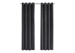 2 Pieces Set, Curtain Panel, Room Darkening, Grommet, Contemporary & Modern by Couch.com