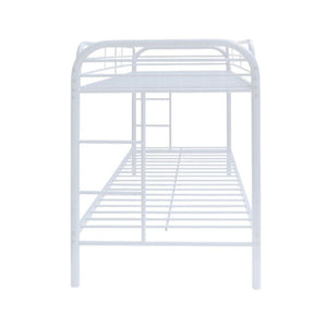 Black Twin Over Twin Metal Bunk Bed
