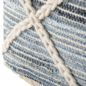 Cowan - Handcrafted Square Pouf by Couch.com