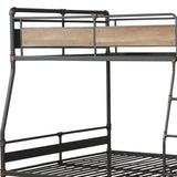 Bronze Queen Over Queen Metal Bunk Bed