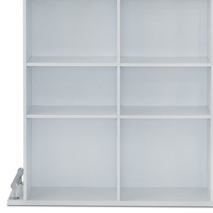 47" White Wood Rectangular Bar Table