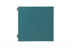 23" Brown Wood Bow Leg End Table With Two Shelves