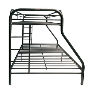 78" X 54" X 60" Twin Over Full Rainbow Metal Tube Bunk Bed