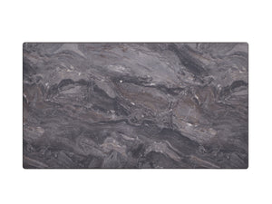 Bevis - Engineered Stone Top Dining Table - Walnut by Couch.com