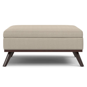 Owen - Multifunctional Square Coffee Table Storage Ottoman by Couch.com