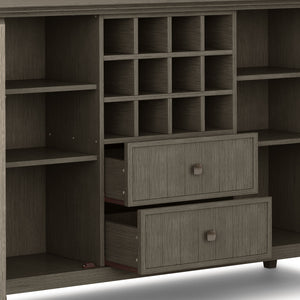 Bedford - Sideboard Buffet And Wine Rack by Couch.com