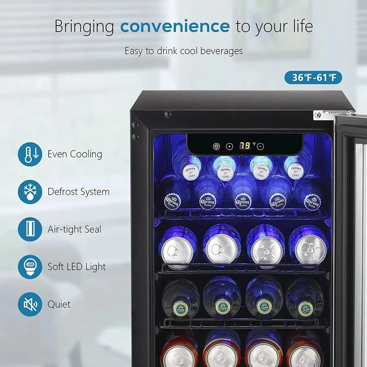 2.9 Cu.Ft Beverage Refrigerator W5885B