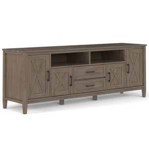 Ela - TV Media Stand - Smoky Brown by Couch.com