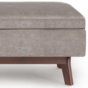 Owen - Upholstered Rectangular Storage Ottoman by Couch.com