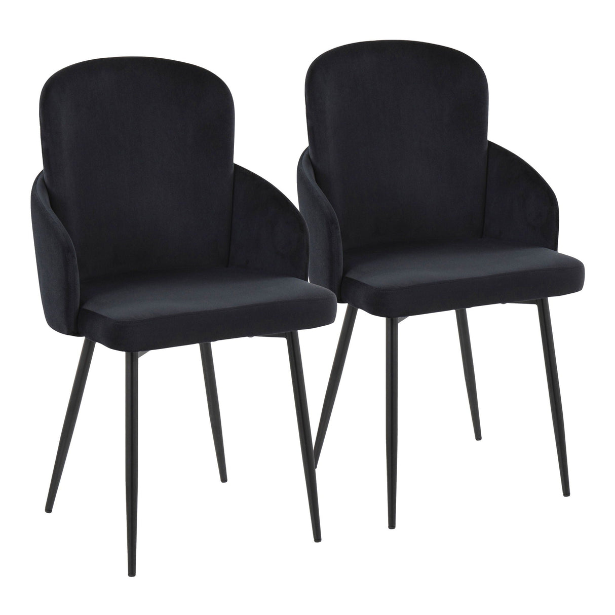 Dahlia - Contemporary Elegant Design Dining Chair (Set of 2) by Couch.com