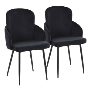 Dahlia - Contemporary Elegant Design Dining Chair (Set of 2) by Couch.com