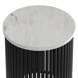 Demy - Handcrafted Metal Accent Table by Couch.com