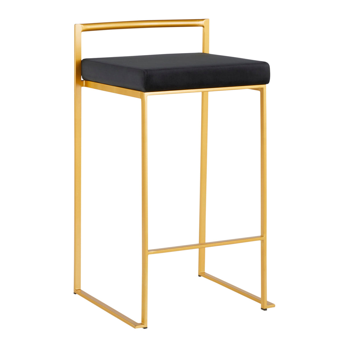 Fuji - Contemporary / Glam Design Counter Stool (Set of 2) by Couch.com