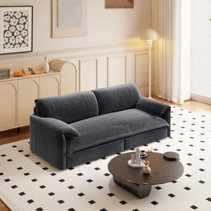 Pull Out 3 In 1 Convertible Sleeper Sofa With Side Storage, Multi Functional by Couch.com