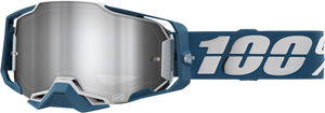100% Armega Goggles - Albar - Flash Silver 50005-00005