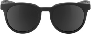 100% Campo Sunglasses - Matte Black - Smoke 61026-019-57