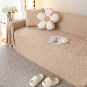 Sofa Throw Covers L-Shape Sectional Couch Cover for Dogs Cats Furniture Protector