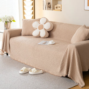 Sofa Throw Covers L-Shape Sectional Couch Cover for Dogs Cats Furniture Protector