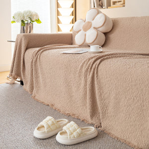 Sofa Throw Covers L-Shape Sectional Couch Cover for Dogs Cats Furniture Protector