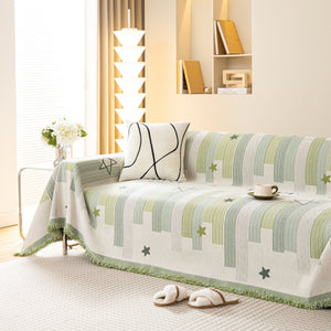 Chenille Lover Sofa Cover Blanket, Couch Protector Blanket for Couches, Large Throw Blanket for Couch