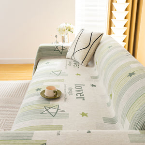 Chenille Lover Sofa Cover Blanket, Couch Protector Blanket for Couches, Large Throw Blanket for Couch