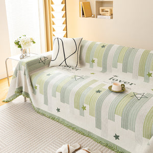 Chenille Lover Sofa Cover Blanket, Couch Protector Blanket for Couches, Large Throw Blanket for Couch