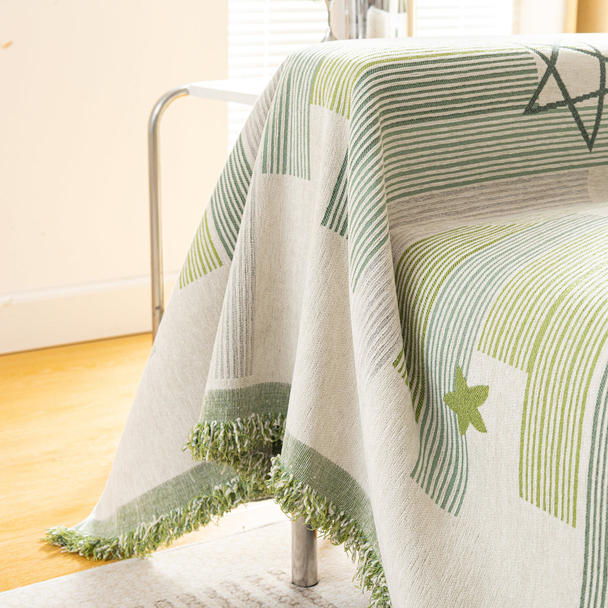 Chenille Lover Sofa Cover Blanket, Couch Protector Blanket for Couches, Large Throw Blanket for Couch