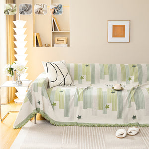 Chenille Lover Sofa Cover Blanket, Couch Protector Blanket for Couches, Large Throw Blanket for Couch