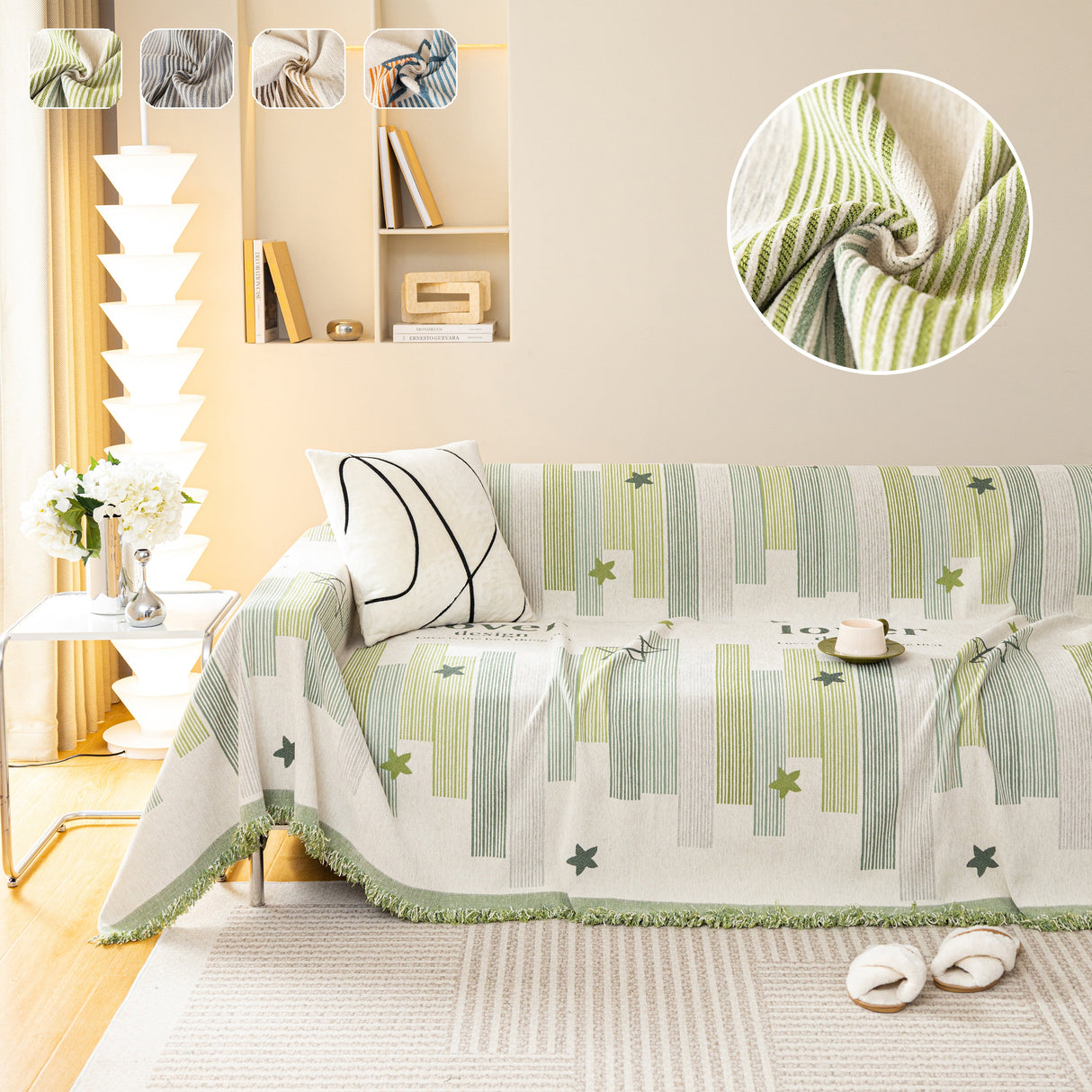 Chenille Lover Sofa Cover Blanket, Couch Protector Blanket for Couches, Large Throw Blanket for Couch