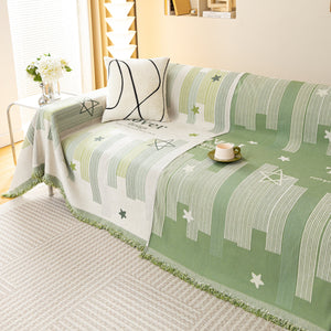 Chenille Lover Sofa Cover Blanket, Couch Protector Blanket for Couches, Large Throw Blanket for Couch