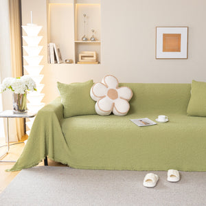 Sofa Throw Covers L-Shape Sectional Couch Cover for Dogs Cats Furniture Protector