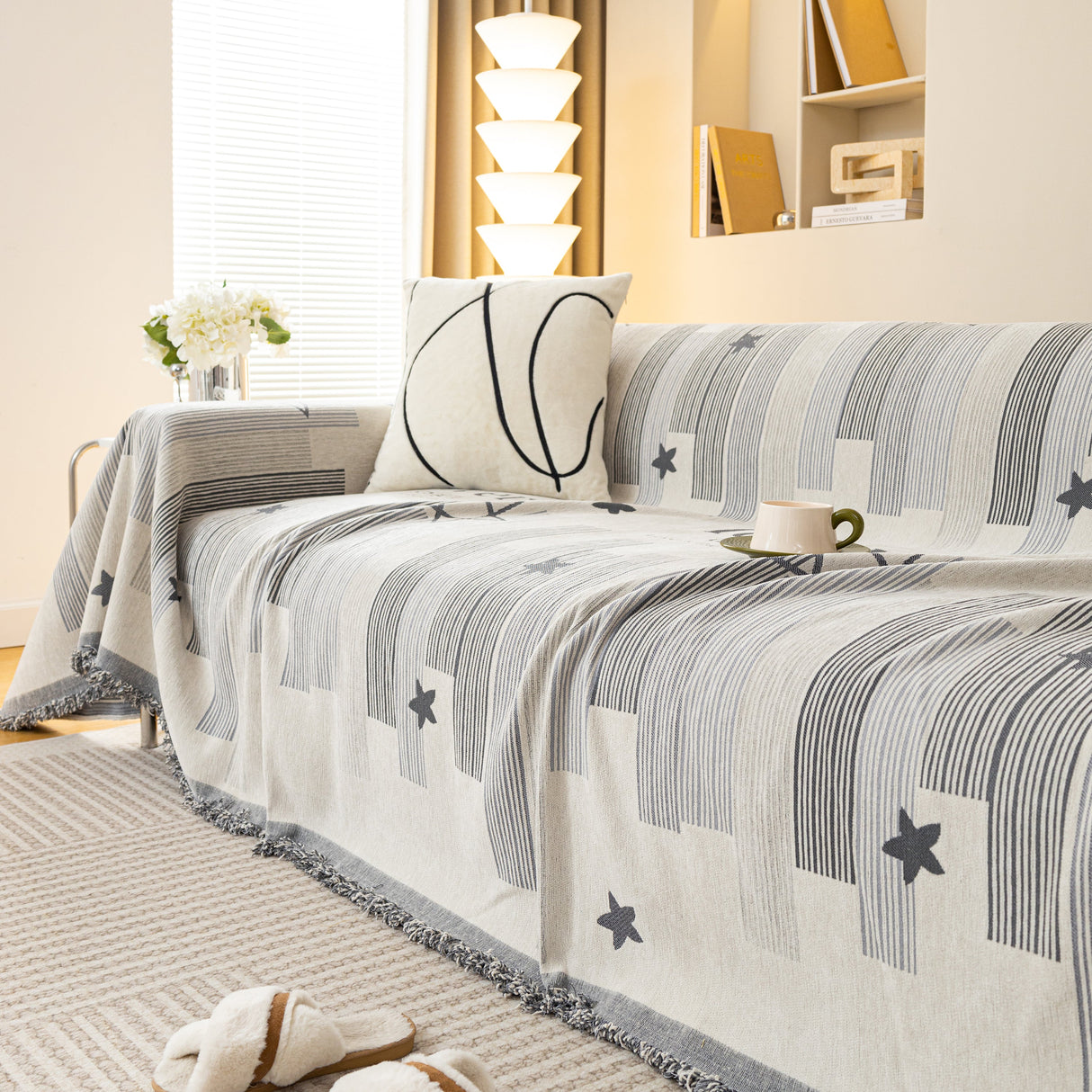 Chenille Lover Sofa Cover Blanket, Couch Protector Blanket for Couches, Large Throw Blanket for Couch