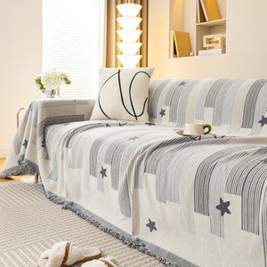 Chenille Lover Sofa Cover Blanket, Couch Protector Blanket for Couches, Large Throw Blanket for Couch