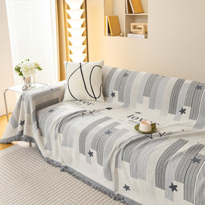 Chenille Lover Sofa Cover Blanket, Couch Protector Blanket for Couches, Large Throw Blanket for Couch