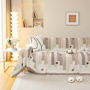 Chenille Lover Sofa Cover Blanket, Couch Protector Blanket for Couches, Large Throw Blanket for Couch